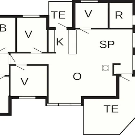 Four-bedroom In 3 Сasa de vacaciones Nordenbro Vesteregn